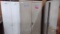 QTY OF (2) METAL 2-DOOR STORAGE CABINETS, 36