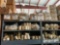 MISC SIZE PVC PIPE FITTINGS, TEES, 90 ANGLES,COLLERS,REDUCERS,& VALVES