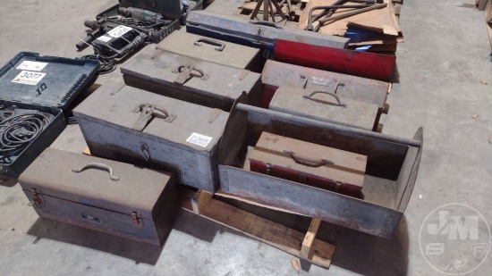 QTY OF MISC TOOL BOXES