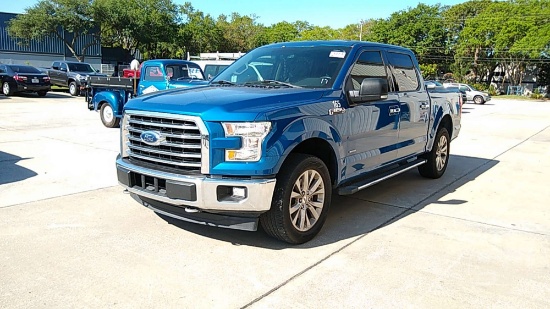 2017 FORD F-150 CREW CAB 4X4 PICKUP VIN: 1FTEW1EP9HFB18394