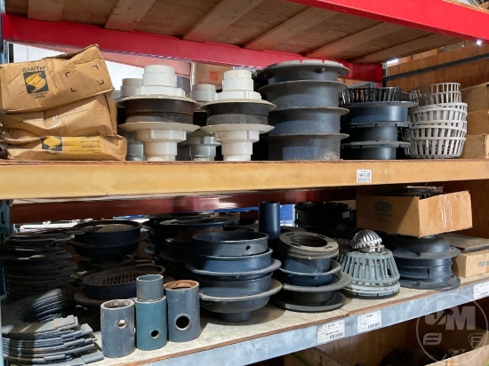 MISC SIZE DRAINS & COVER,GASKETS,PIPE NIPPLES