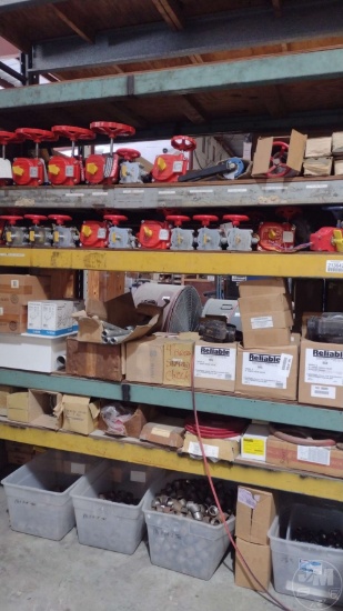 QTY OF MISC FIRE SPRINKLER SYSTEM VALVES & 40 WELD