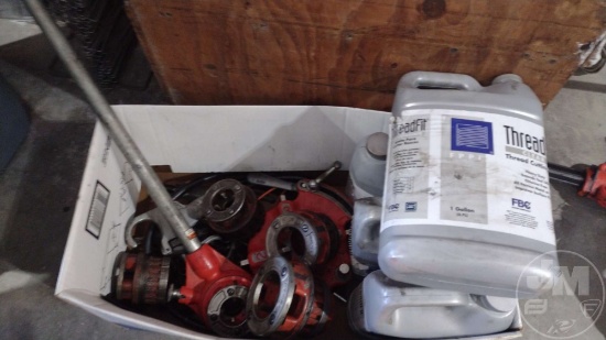 QTY OF (1) RIDGID 811A DIE HEAD, (1) RIDGID MANUAL