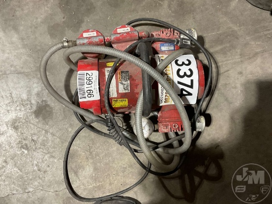 GAST 1VBF-25-M100X RECIPROCATING VACUUM PUMP/ HOSES