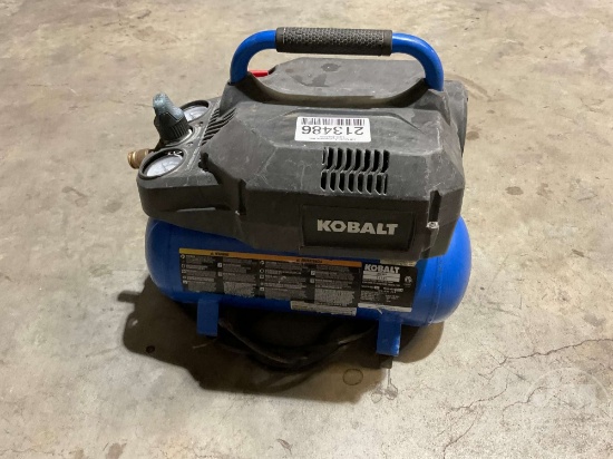 KOBALT 14385 PORTABLE AIR COMPRESSOR SN: LK3197