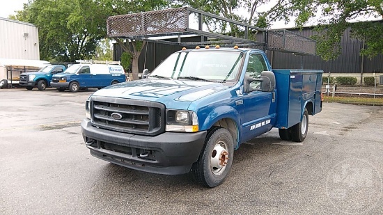 2004 FORD F-350 UTILITY TRUCK VIN: 1FDWF36L34EA01367