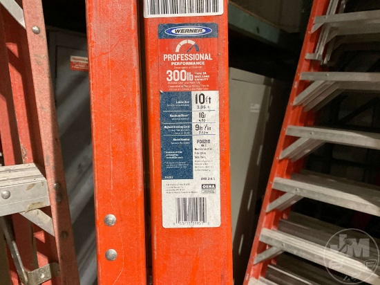 VARIOUS 10' A FRAME LADDERS