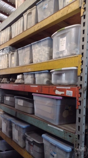 QTY OF MISC FLOOR/CEILING PLATES, CONTROL VALVE COVERS & OUTLET