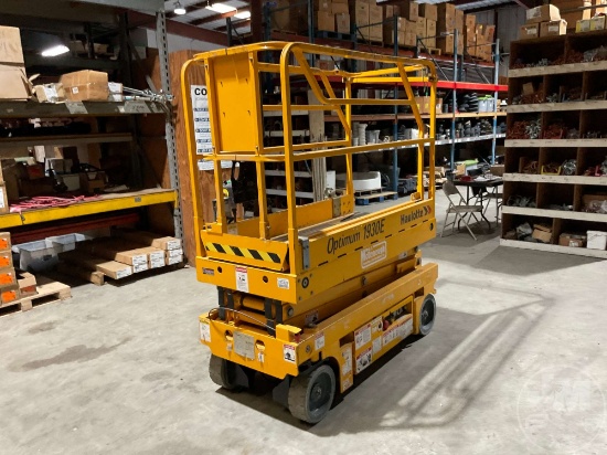 2015 HAULOTTE OPTIMUM 1930E 19' SCISSOR LIFT SN: CE501145