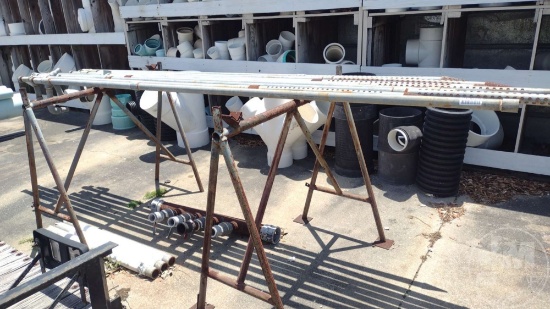 QTY OF MISC PIPE W/ SCREEN & CONE NOSE, (2)