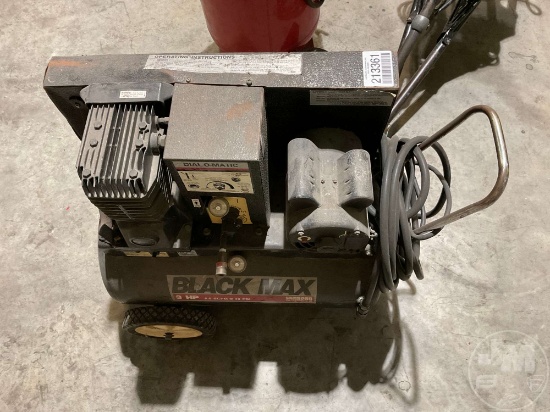 SANBORN BLACK MAX PORTABLE AIR COMPRESSOR SN: J0820308