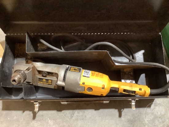 DEWALT DW124 RIGHT ANGLE DRILL
