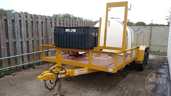 EQUIPMENT TRAILER 6'6"X16'