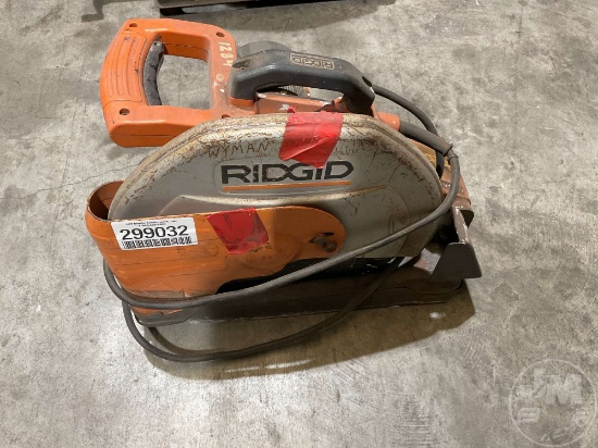 RIDGID 14’......’...... CHOP SAW