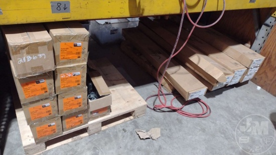 QTY OF VIC FLEX BRACKET WHIPS & HOSES, ***SHELVING NOT