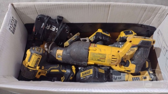 QTY OF MISC DEWALT TOOLS