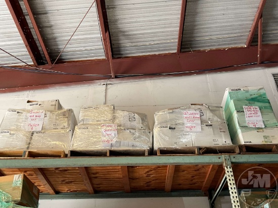 QTY (4) PALLETS W/ MISC TOILETS
