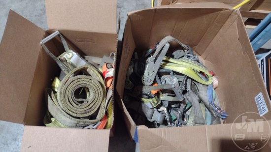 QTY OF MISC RATCHET STRAPS