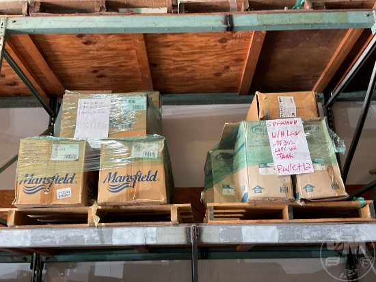 QTY (2) PALLETS W/ MISC TOILETS