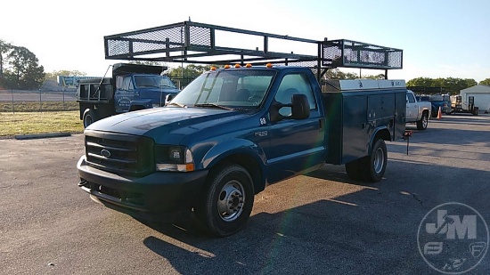 2004 FORD F-350 XL SD S/A UTILITY TRUCK VIN: 1FDWF36L74EA01274
