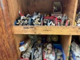 MISC SIZE BRASS VALVES & PVC VALVES