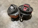 QTY OF (2) WET/DRY VACUUMS