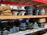 MISC SIZE DRAINS & COVER,GASKETS,PIPE NIPPLES