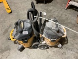 DEWALT QTY OF (2) WET/DRY VACUUMS