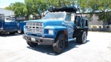1982 FORD F-700 SINGLE AXLE DUMP TRUCK VIN: 1FDNF70H6CVA30030