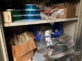 MISC COPPER FITTING, CABINET INCLUDED