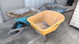 QTY OF (3) WHEEL BARROWS