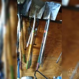 QTY (19) FLAT SHOVELS