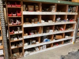 MISC SIZE BRASS FITTINGS,VALVES,BREAKERS,DRAINS,STRAINERS