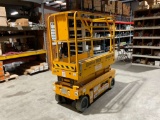 2015 HAULOTTE OPTIMUM 1930E 19' SCISSOR LIFT SN: CE501145