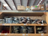 MISC SIZE PIPE HANGERS & RISERS