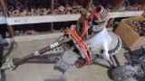 RIDGID 300 PIPE TREADING MACHINE, ELECTRIC W/ TRISTAND