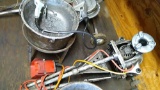 RIDGID 300 POWER DRIVE THREADING MACHINE WITH TRI POD, OILER
