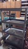 4-SHELF ROLLING TOOL CART, 36