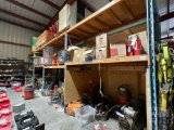 4-SECTION PALLET RACKING STORAGE SHELVES, 42