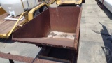 USED 1.5 CY CAPACITY DUMPING HOPPER