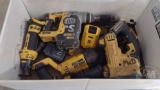 QTY OF MISC DEWALT TOOLS