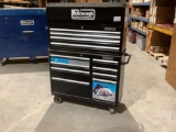 KOBALT 12 DRAWER TOOL BOX W/ WHEELS