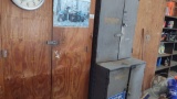 QTY OF (2) WOOD 2-DOOR STORAGE CABINETS, 48