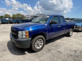 2013 CHEVROLET SILVERADO 1500 EXTENDED CAB 4X4 PICKUP VIN: 1GCRKPEAXDZ205709