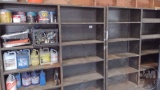QTY OF (2) METAL STORAGE SHELVING UNITS, 74