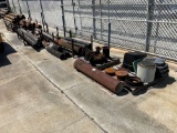 MISC SIZE METAL PIPE, & FITTINGS