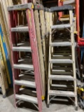 VARIOUS 6' A FRAME LADDERS