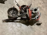 RIDGID 300-T2, ELECTRIC PIPE THREADER W/STAND, OIL BUCKET