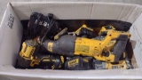 QTY OF MISC DEWALT TOOLS