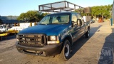 2004 FORD F-250 XL SD CREW CAB 3/4 TON PICKUP VIN: 1FTNW20L24EA63233
